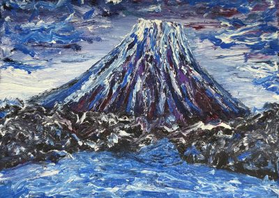 John Grasso Art Mt Fuji Painting
