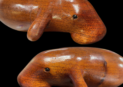 Original Aboriginal artwork by Vincent Temple, a celebrated Lockhart River artist, available at our Cairns art gallery